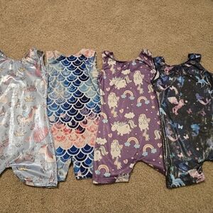 Colorful Kids' Romper Set